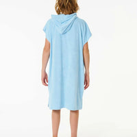 RIP CURL BOYS BRAND HOODED TOWEL - COOL BLUE