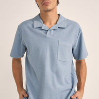 RHYTHM VINTAGE TERRY POLO - SLATE
