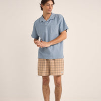 RHYTHM VINTAGE TERRY POLO - SLATE