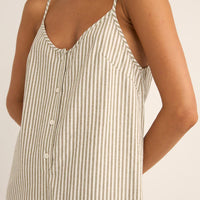 RHYTHM VALLEY STRIPE ADJUSTABLE ROMPER
