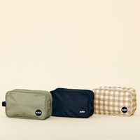 KOLLAB TRAVEL BAG - KHAKI BLACK