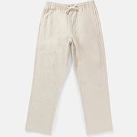 RHYTHM MENS LINEN JAM PANT - BONE