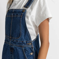 RHYTHM TIDES SHORT OVERALL - DARK WASH
