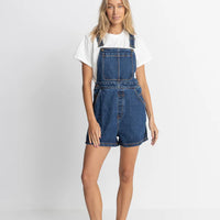 RHYTHM TIDES SHORT OVERALL - DARK WASH