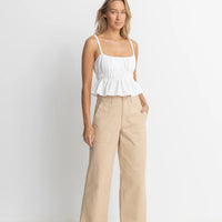 RHYTHM WOMENS FATIGUE PANT - NATURAL