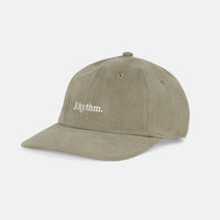 RHYTHM ESSENTIAL BRUSHED TWILL CAP - SEA GRASS