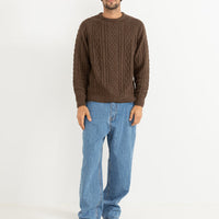 RHYTHM STRIPE BEANIE - CEDAR