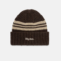 RHYTHM STRIPE BEANIE - CEDAR