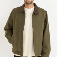 RHYTHM MENS JAMES JACKET - OLIVE