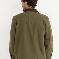 RHYTHM MENS JAMES JACKET - OLIVE