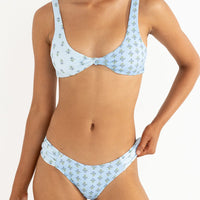 RHYTHM GINGER SOFT SIDE HOLIDAY PANT - CORNFLOWER
