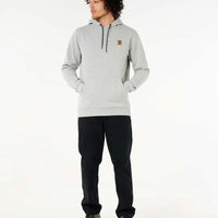 RIP CURL ANTI SERIES SEARCH BASE HOOD - GREY MARBLE
