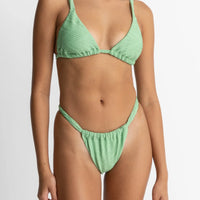 RHYTHM CASTAWAY SOFT STRAP SLIDE TRI TOP - SAGE