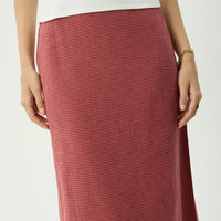 AFENDS KALI MAXI SKIRT - INDY ROSE CHECK
