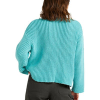 BILLABONG MOON WAVE 2 SWEATER - BRIGHT LAGOON