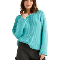 BILLABONG MOON WAVE 2 SWEATER - BRIGHT LAGOON