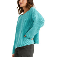 BILLABONG MOON WAVE 2 SWEATER - BRIGHT LAGOON