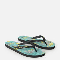 RIP CURL RAW ENERGY BLOOM OPEN TOE - BLUE