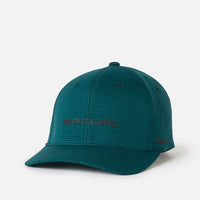 RIP CURL VAPORCOOL AEROTECH FLEXFIT CAP - BLUE GREEN