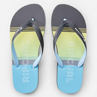 RIP CURL BREAKERS BLOOM OPEN TOE SANDALS - MID GREY