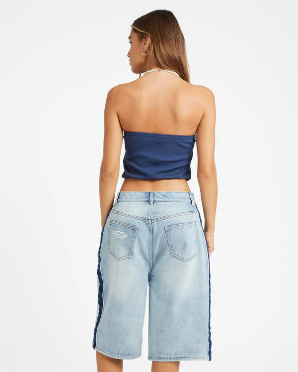 BILLABONG BULLA RULE DENIM JORT - ATLANTIC DEEP