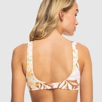 ROXY MEADOW FLOWERS BRALETTE - GREEN