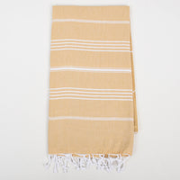 Handwoven Turkish Cotton Mint / Beach Towel
