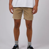 SILENT THEORY SAND CORD SHORT - TAN