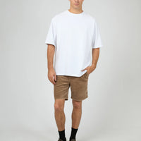SILENT THEORY MENS CORD SHORT - TAUPE