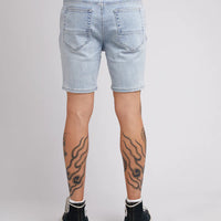 SILENT THEORY SHADOW A2 SHORT - LIGHT BLUE DENIUM