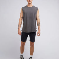 SILENT THEORY OVER CROTCH ACID MUSCLE - CHARCOAL
