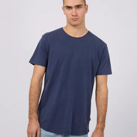 SILENT THEORY TAIL TEE - WASHED NAVY
