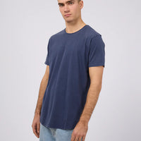SILENT THEORY TAIL TEE - WASHED NAVY