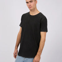 SILENT THEORY TAIL TEE - WASHED BLACK