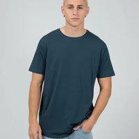 SILENT THEORY SOLID TAIL TEE - NAVY