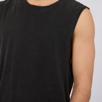 SILENT THEORY CLASSIC MUSCLE WASHED BLACK