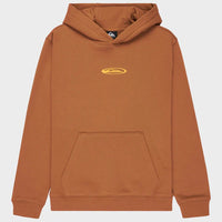 QUIKSILVER QUIK GLOBE HOODIE YOUTH - TABACCO BROWN