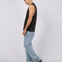 SILENT THEORY CLASSIC MUSCLE WASHED BLACK