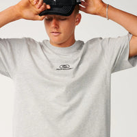 RIP CURL PILL ICON TEE - GREY MARBLE