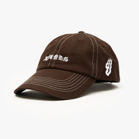 AFENDS BREATHE - SIX PANEL CAP - COFFEE