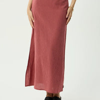 AFENDS KALI MAXI SKIRT - INDY ROSE CHECK
