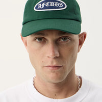 AFENDS SUMMIT RECYCLED FIVE PANEL CAP - PINE