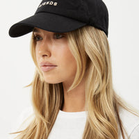 AFENDS DAYLIGHT PANELLED CAP - STONE BLACK