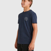 BILLABONG BOYS BIG WAVE DAZ SS - DUSTY NAVY