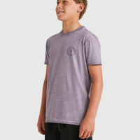 BILLABONG BOYS BIG WAVE DAZ T-SHIRT - PURPLE ASH