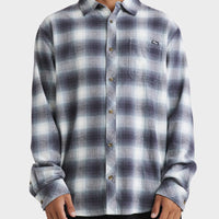 BILLABONG COASTLINE FLANNEL - OVERCAST BLUE PLAID