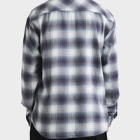 BILLABONG COASTLINE FLANNEL - OVERCAST BLUE PLAID