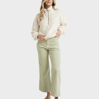 BILLABONG FIRESIDE COZY HALF ZIP CREW