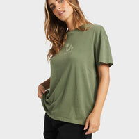 BILLABONG GARDEN KEEPER SS TEE - CANTEEN