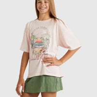 BILLABONG GIRLS PARADISE FRAME T-SHIRT - FEELING PEACHY